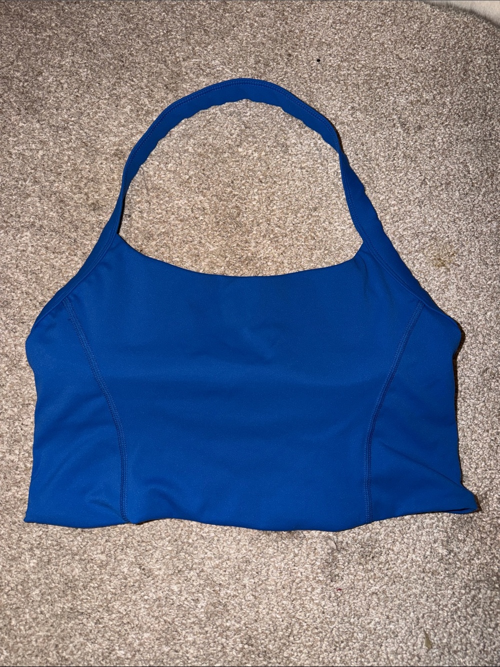 Garage Active Portrait Halter Electric Blue